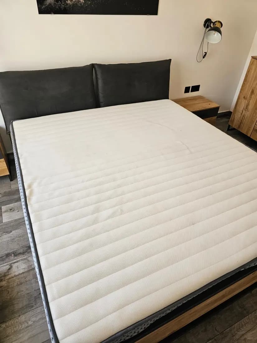 king-size mattress after cleaning by ARA Clean Malta